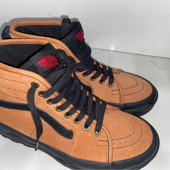 Vans Boy’s  Brown SK8 - High Sneakers sz 4 ( women’s 5.5) Excellent Condition - Picture 4 of 12